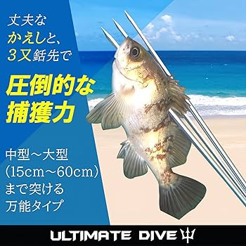 入手困難 レフティ 打ちやさ最強 テーラーメイド×オリマー 力が強い初心者必見 Amazon | Ultimate Dive 3又 パラライザー モリ先 (30cm